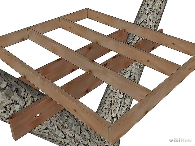 wiki how build a treehouse platform