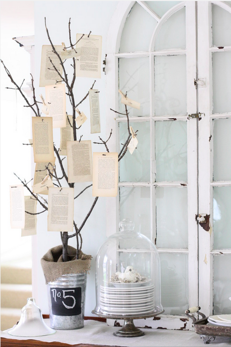 small tree decorations notes kick-knacks